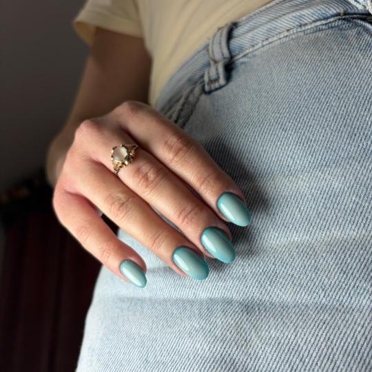 LB Nailtech Studio #nis Izlivanje noktiju Korekcija izlivanja noktiju gelom - M dužina