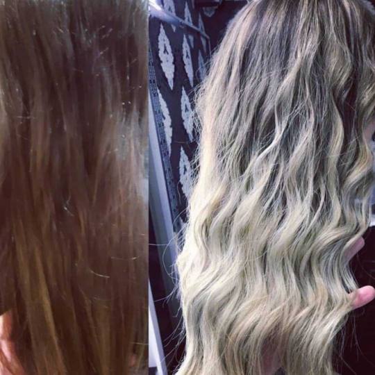 Headroom #beograd Balayage + keratin