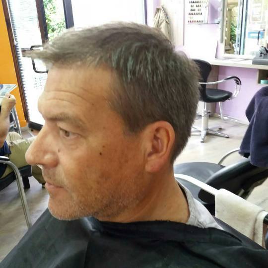 Bogdan Team #beograd musko farbanje lisap man farbom posle