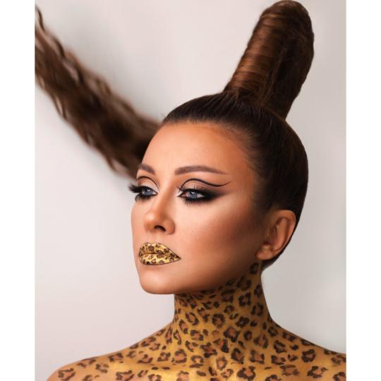 BeNova Studio #beograd Make-up / šminkanje Event glam look - stilizovanje kose + profesionalno šmi