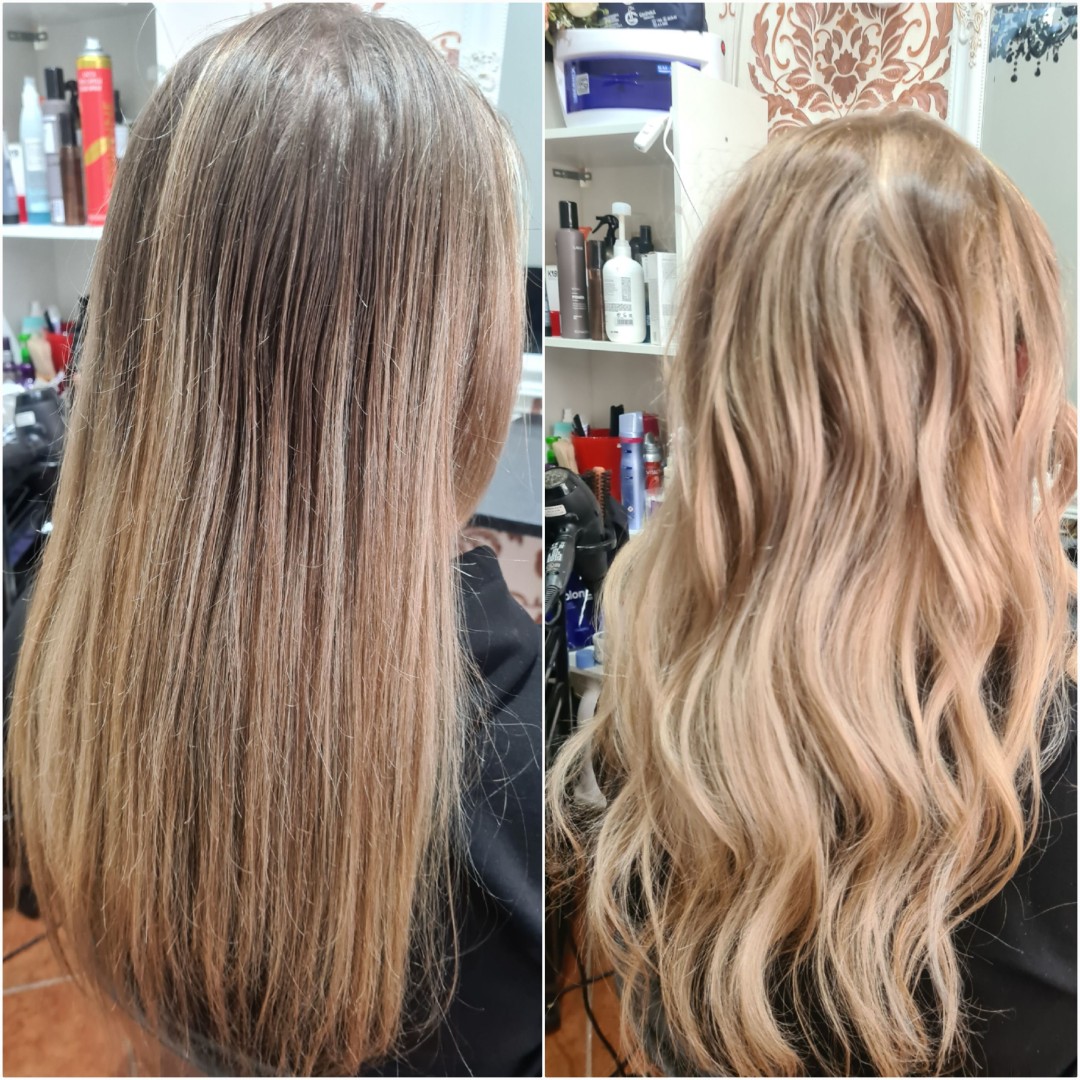 Beauty room by Nada #subotica Farbanje kose Balayage + zaštita K20 - kosa srednje dužine