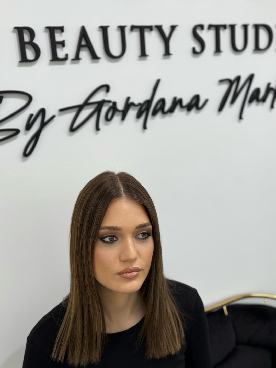 GM Beauty studio #beograd Make-up / šminkanje Profesionalno šminkanje + veštačke trepavice