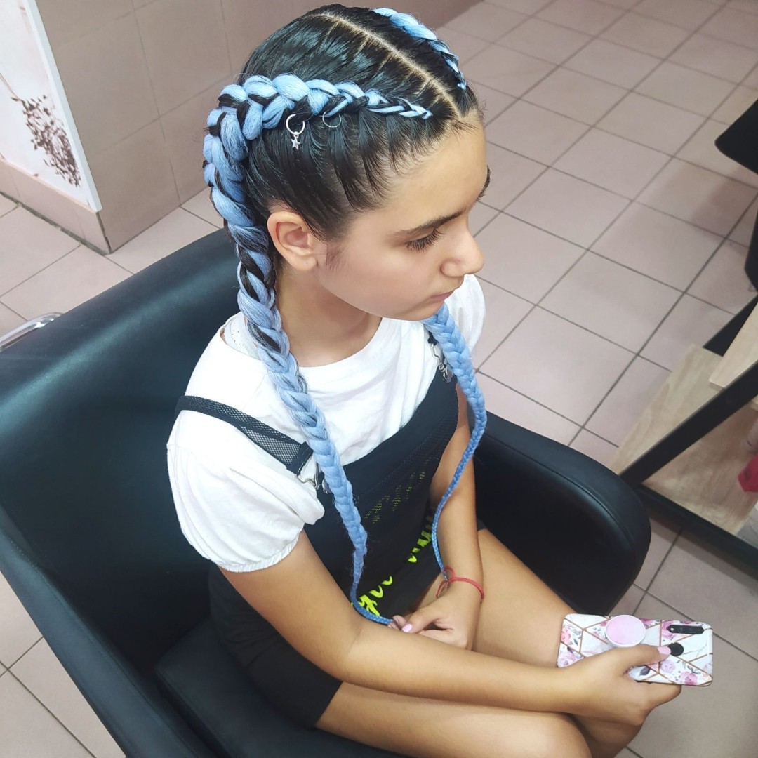 Hair Braids #beograd Pletenice, kike, punđe Bokserske pletenice - 2 komada sa umetkom