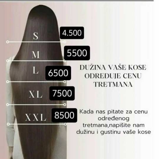 Beauty and Crazy #beograd Keratinski tretmani Keratinsko ispravljanje kose - duga kosa keratinski tr