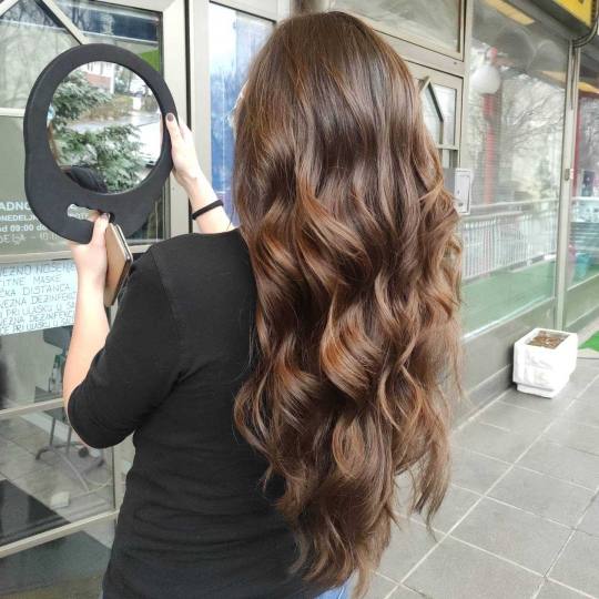Lutka #beograd Ombre, sombre, balayage Balayage + preliv - duga kosa
