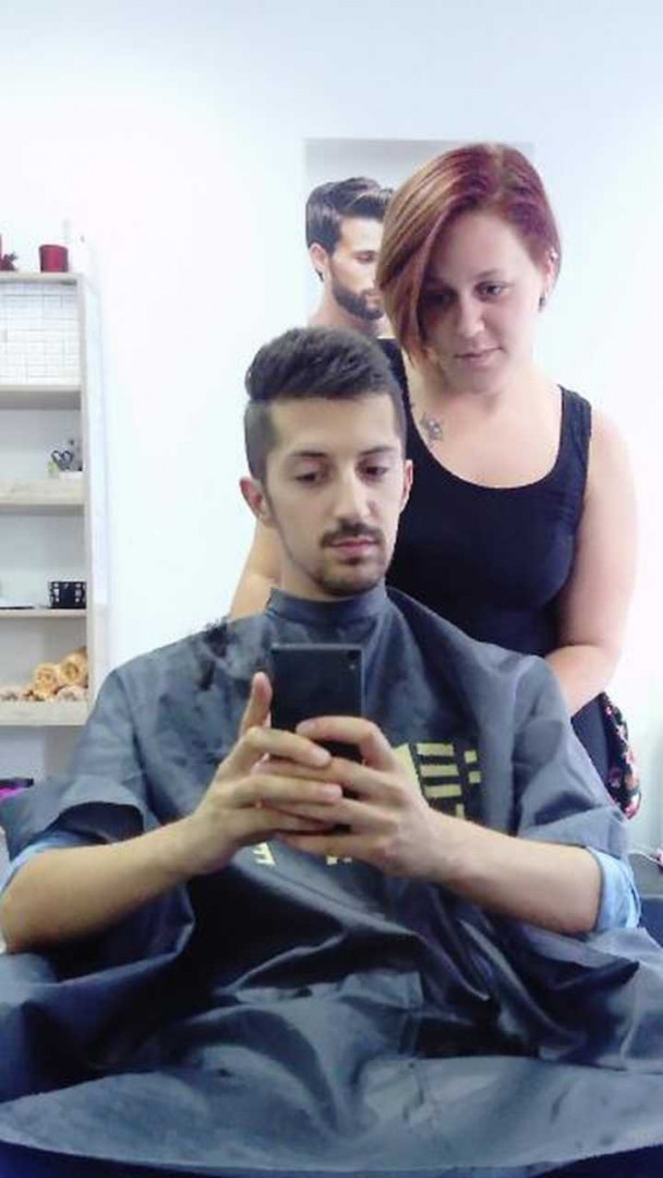 Milica Vlado Profesional #novisad Muško šišanje