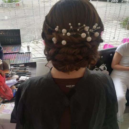 Plavi Anđeo #beograd Svečane i frizure za svadbu Svečana frizura - složena