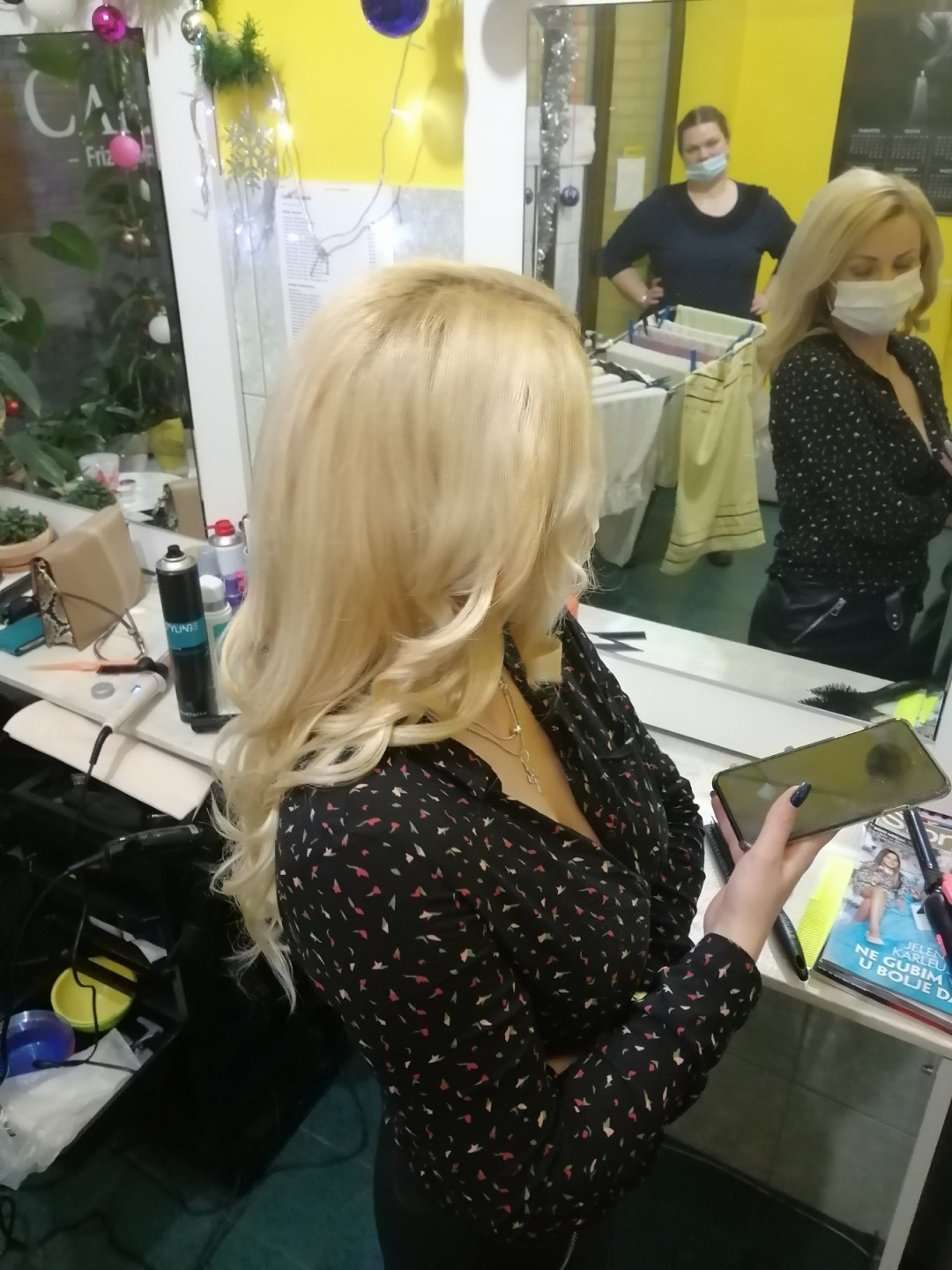 Candy S #novisad Feniranje i stilizovanje Feniranje na ravno -ekstra duga (gusta) kosa