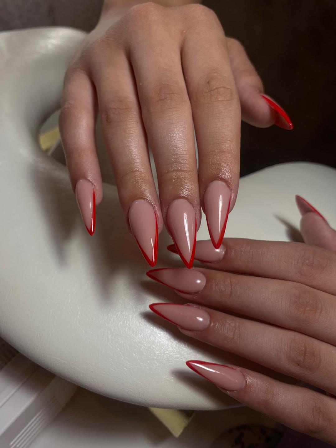 Almari Beauty Concept #kragujevac Izlivanje noktiju Izlivanje noktiju dual tipsama - L dužina