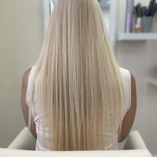 Amelie Hair and Beauty #beograd Keratinski tretmani Keratinsko ispravljanje Ksilk + feniranje - duga