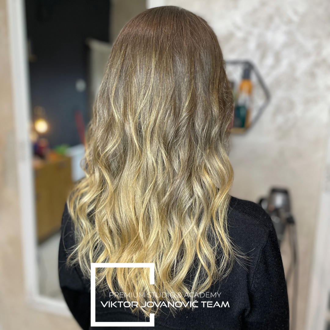 Pramenovi / balayage - duga kosa - Viktor Jovanović TEAM 2, Subotica Pramenovi Frizerski saloni Pramenovi, Subotica, Centar