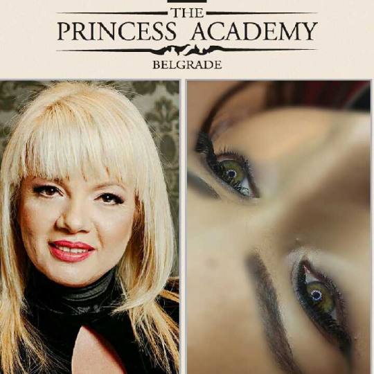 The Princess Academy #beograd Nadogradnja trepavica Nadogradnja svilenih trepavica - 1 na 1