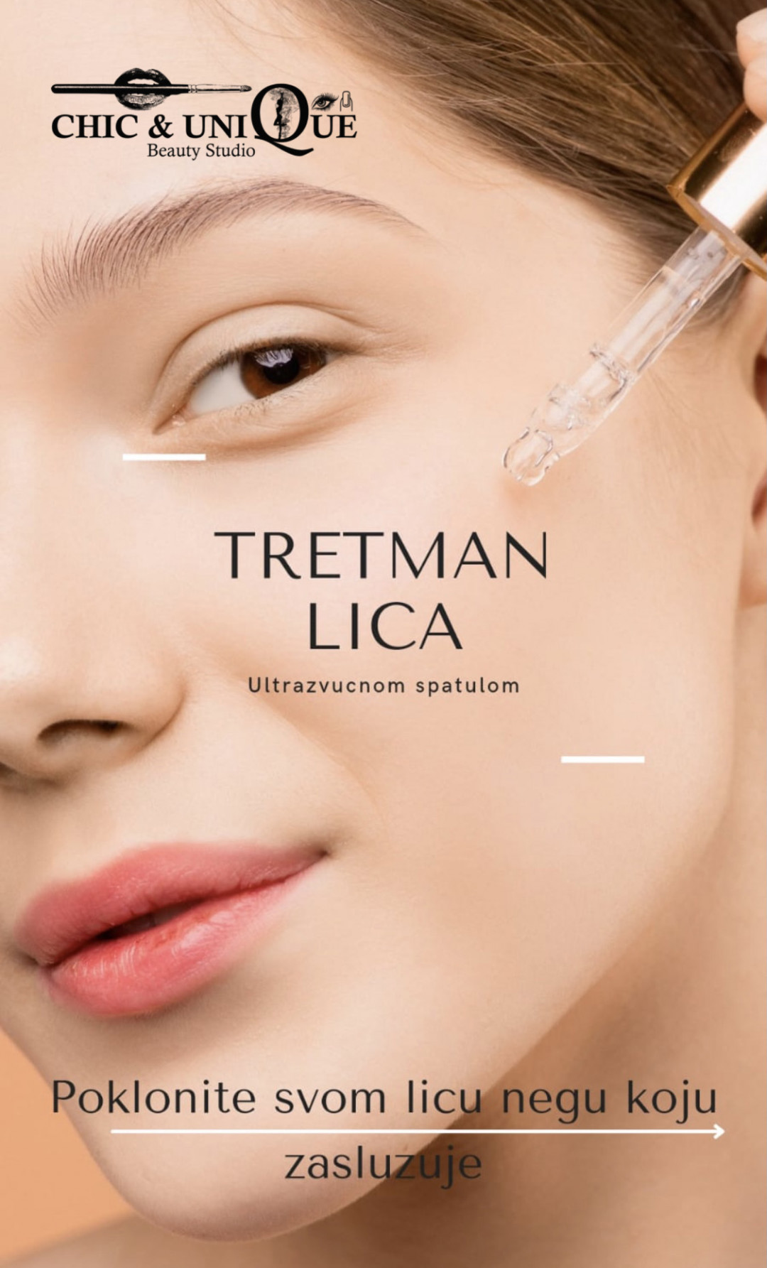 Chic & Unique Beauty Studio #beograd Masaža lica