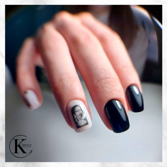 Kristal. NI Beauty Studio #nis Manikir Korekcija noktiju - S dužina