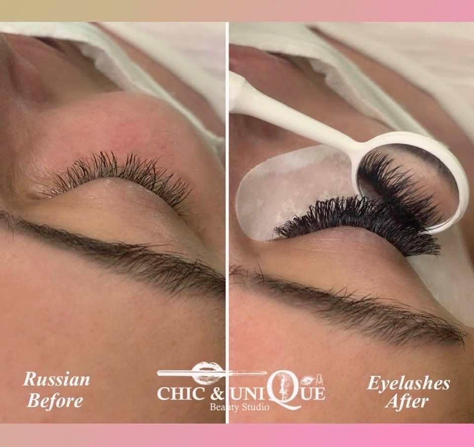 Chic & Unique Beauty Studio #beograd Nadogradnja trepavica