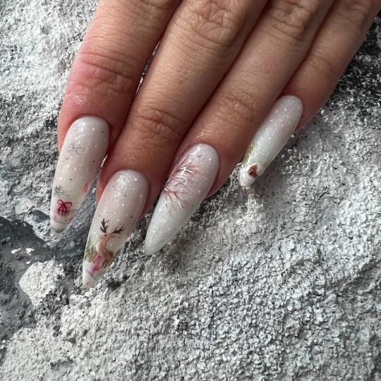 Just me #beograd Izlivanje noktiju Izlivanje noktiju gelom - XL dužina Dodatak na uslugu slozeni di