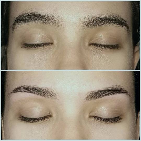 Miriam Studio #novisad Obrve Korekcija obrva pincetom