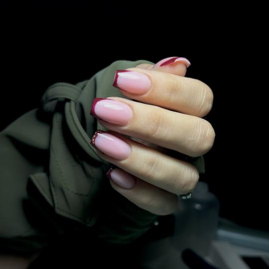 Vanilla rain beauty #beograd Korekcija noktiju Korekcija izlivanja noktiju gelom / ojačavanje gelom