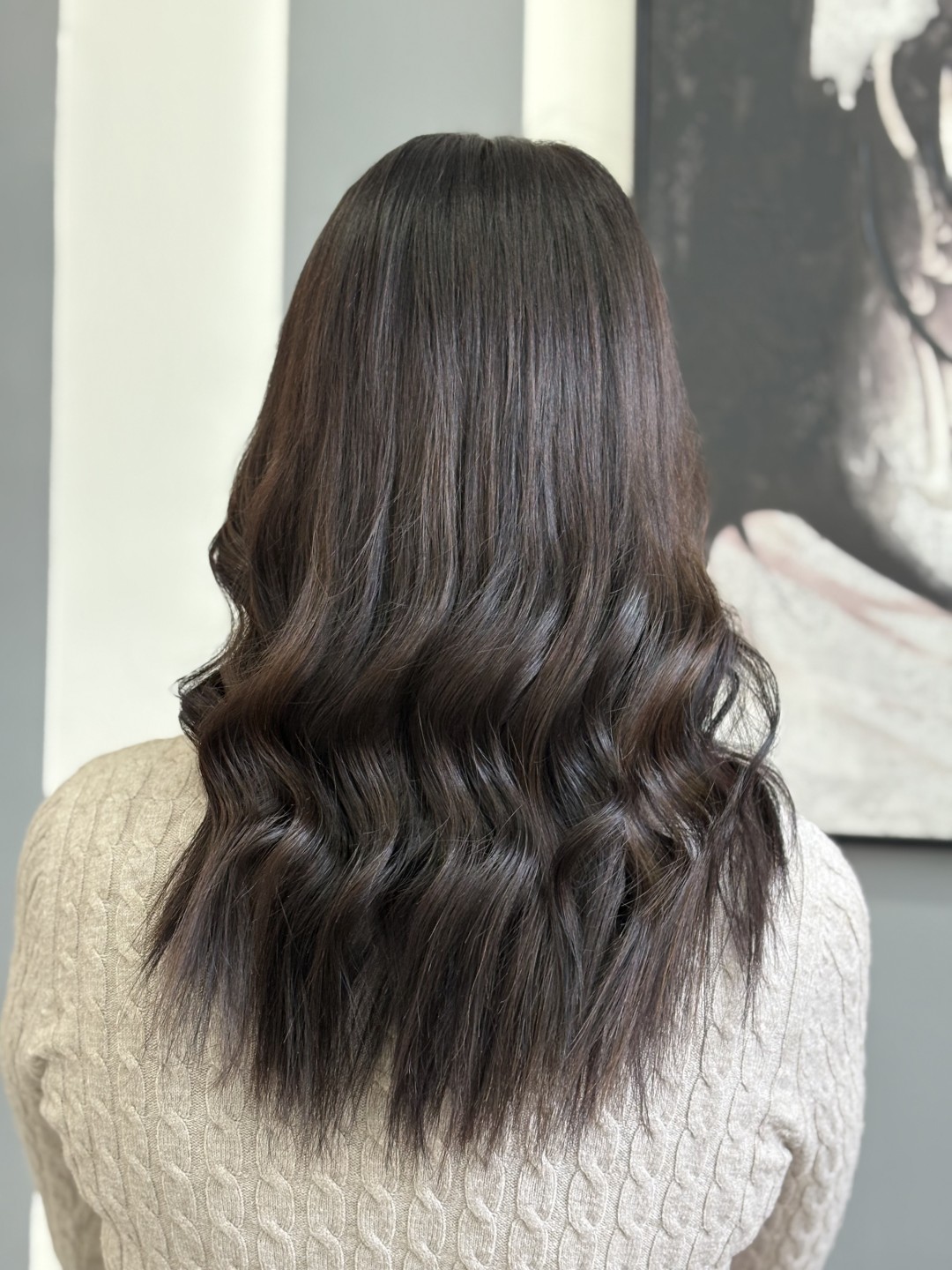 Hair studio mii #beograd Nadogradnja kose Nadogradnja kose keratin - po pramenu
