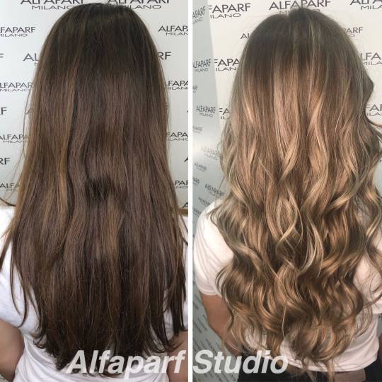 Alfaparf Studio Ada Mall #beograd Ombre, sombre, balayage Balayage / ombre / sombre + preliv - ekstr
