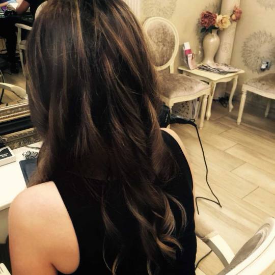 Bibi beauty centar #beograd Feniranje i stilizovanje Feniranje na ravno / lokne - duga kosa feniranj