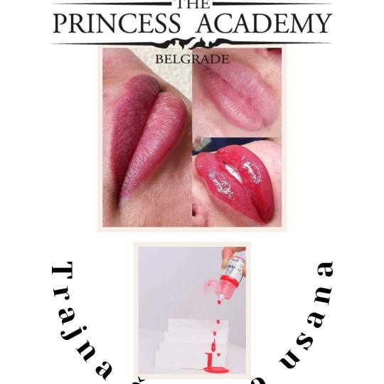 The Princess Academy #beograd Trajna šminka Trajna šminka usana