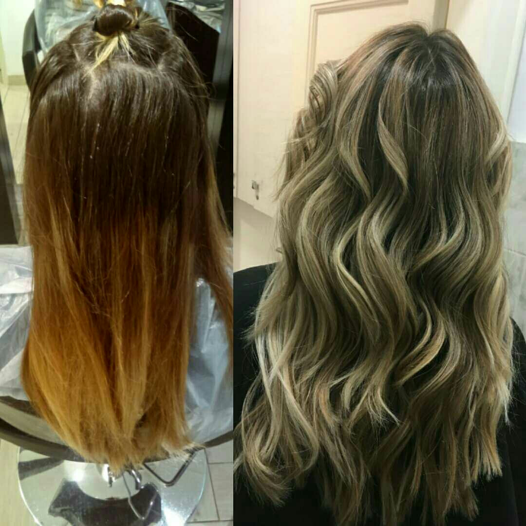 Zailac hair #beograd Ombre, sombre, balayage Nefertiti Balayage / pramenovi Echosline + žensko šišanje + feniranje - sve dužine