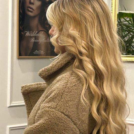 Esthetique Privé #beograd Ombre, sombre, balayage Balayage +preliv+ šišanje + feniranje Frizerski