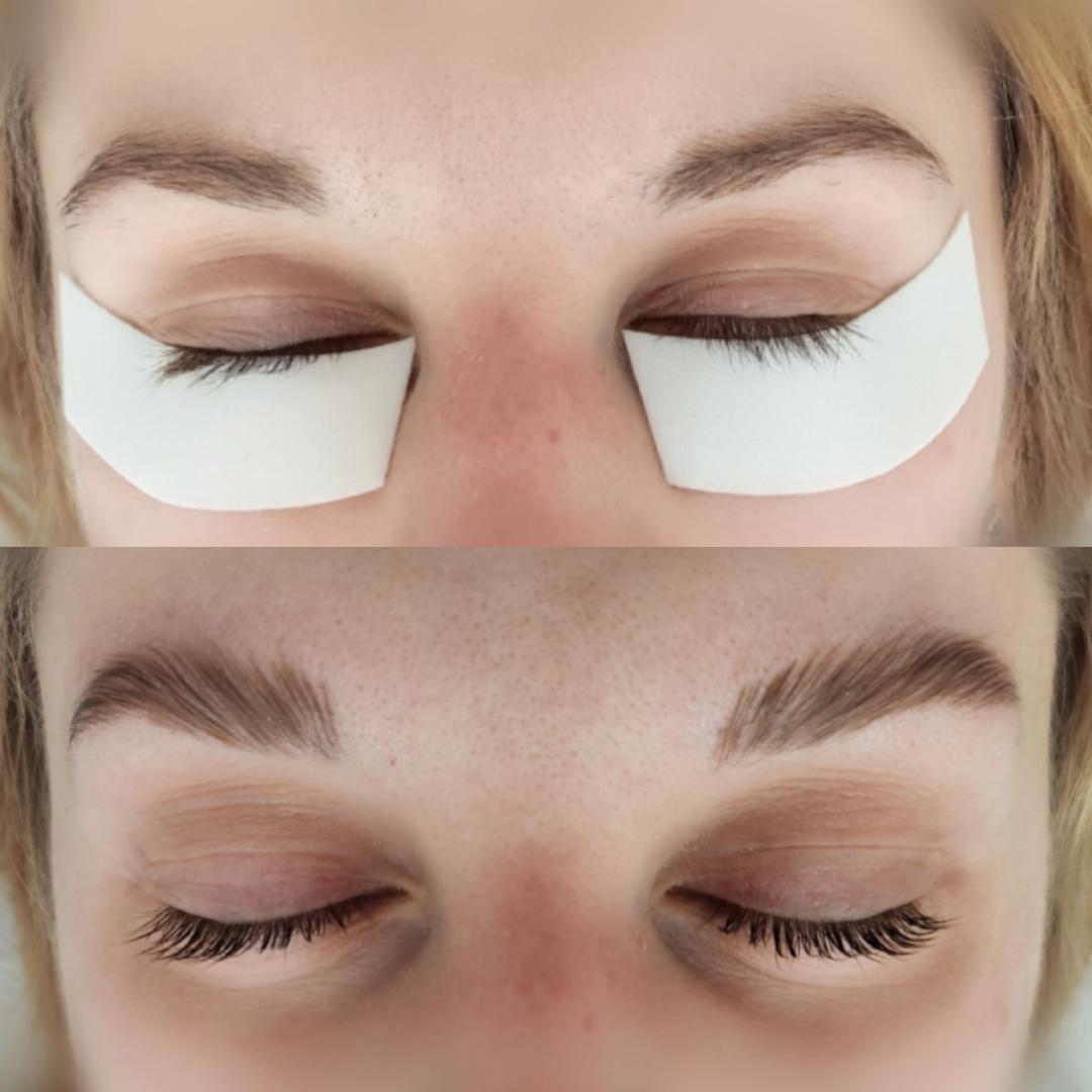 Nastja beauty studio #beograd Obrve Laminacija obrva +laminacija trepavica