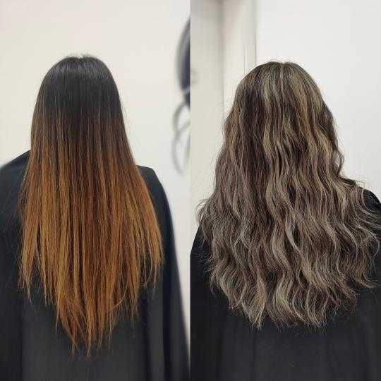 Infinity Hair #novisad Pramenovi Pramenovi Folija & Preliv - ekstra duga kosa (preko lopatica)