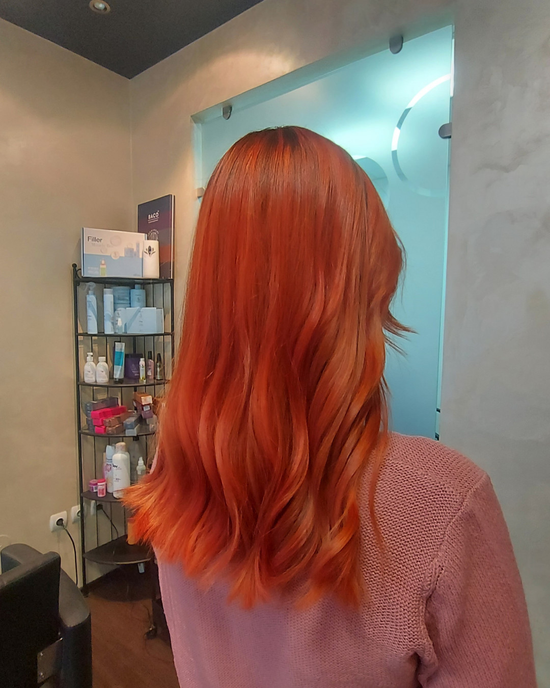 Beautystudio Dasha #beograd Farbanje kose Preliv cele dužine +FENIRANJE- sve dužine kose