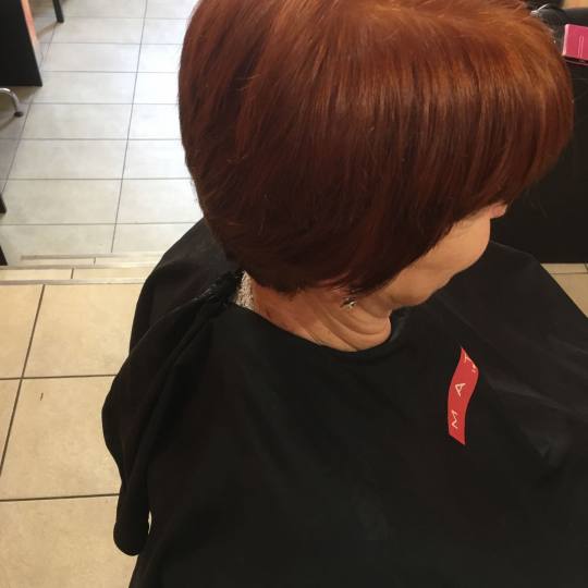 Hair Studio K1 #beograd Feniranje i stilizovanje Zadovoljna musterija Farbanje i feniranje - kratka 