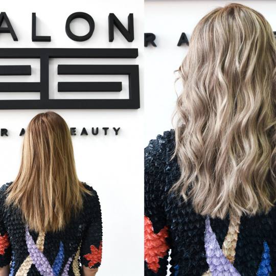 SALON 26 - Dorćol #beograd Pramenovi Pramenovi na foliju u vise boja Pramenovi na foliju u više bo