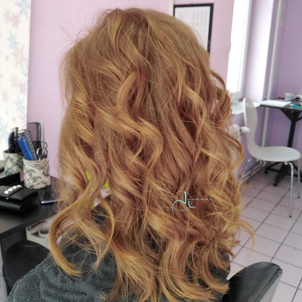 Jovana + #beograd Feniranje i stilizovanje Feniranje na ravno / lokne - duga kosa