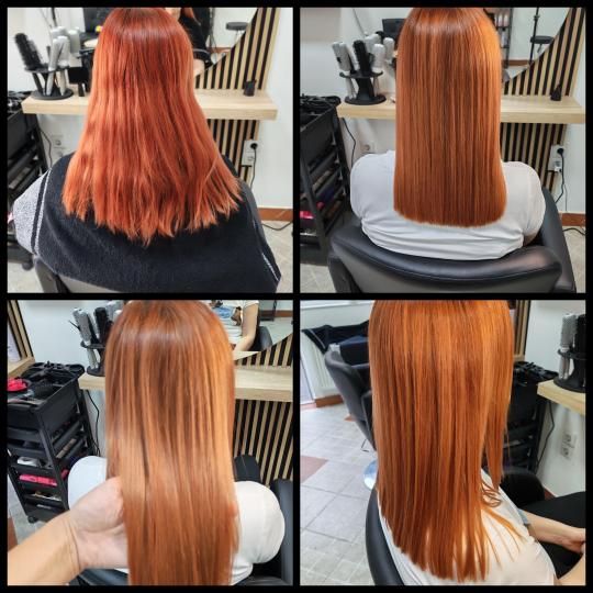 Hair by Sneška #novisad Keratinski tretmani Keratinski tretman Alfaparf Milano duga kosa