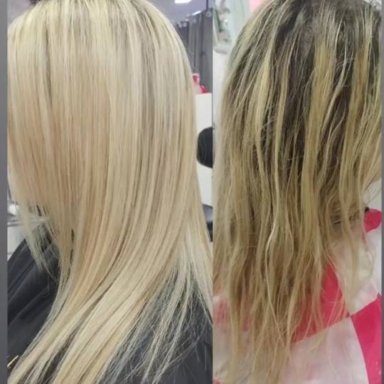 Studio Lady N #beograd Ombre, sombre, balayage Balayage - kosa srednje dužine Blonde Balayage 💞