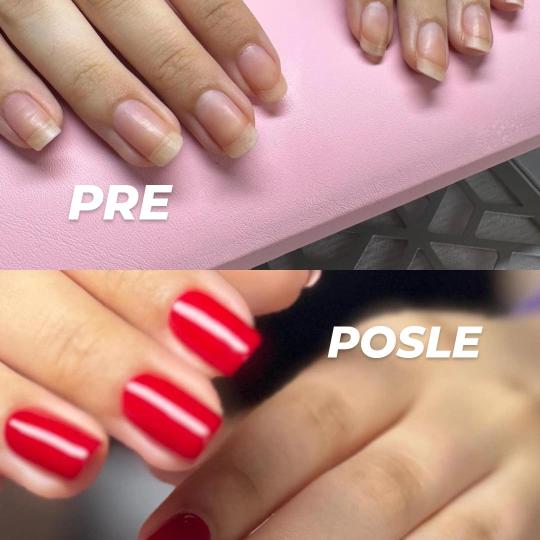 Dals Studio by Anica #novisad Manikir Manikir + gel lak Gel lak na prirodne nokte
Sam tretman se sa