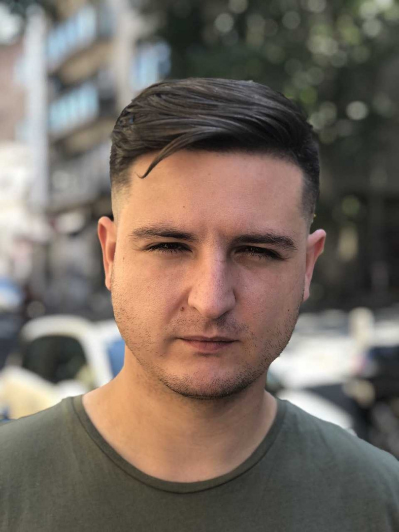 Headroom #beograd Muško šišanje Muško šišanje makazama + mašinicom