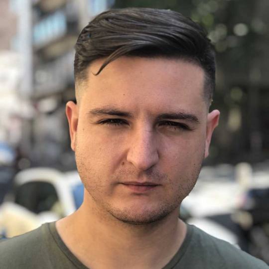 Headroom #beograd Muško šišanje Muško šišanje makazama + mašinicom ✂️ Nikola