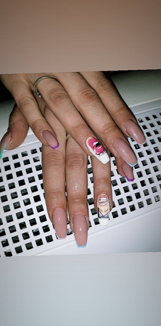 Alfaparf Nails #beograd Korekcija noktiju Korekcija duže forme