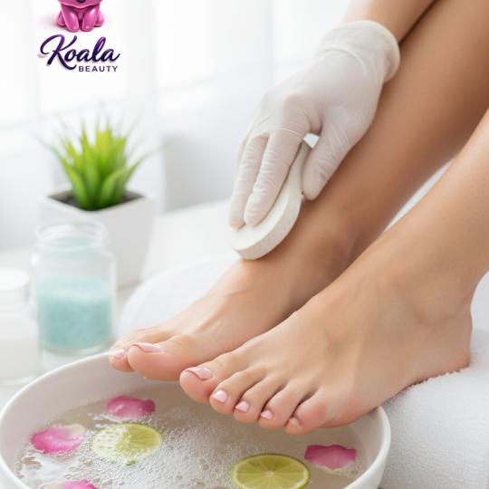 Koala beauty #novisad Estetski pedikir Estetski pedikir + gel lak na nogama - za dame