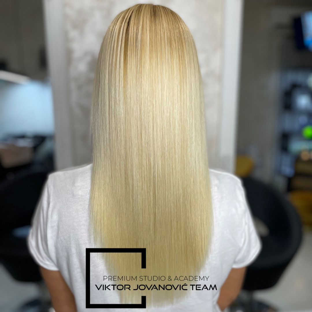 Viktor Jovanović TEAM 2 #subotica Keratinski tretmani Keratin za negu i ispavljanje kose - duga kosa