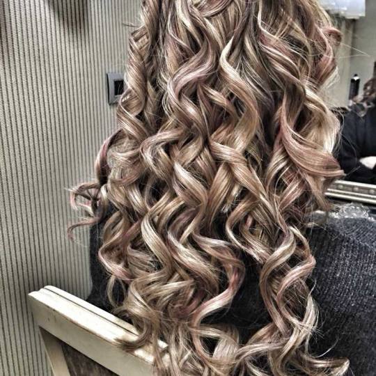 Bibi beauty centar #beograd Pramenovi Pramenovi na foliju u 1 / 2 boje / blanšem + preliv - kosa sr