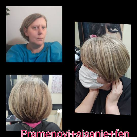 Vanja Hair Still #beograd Pramenovi Pramenovi na foliju - kosa srednje dužine
