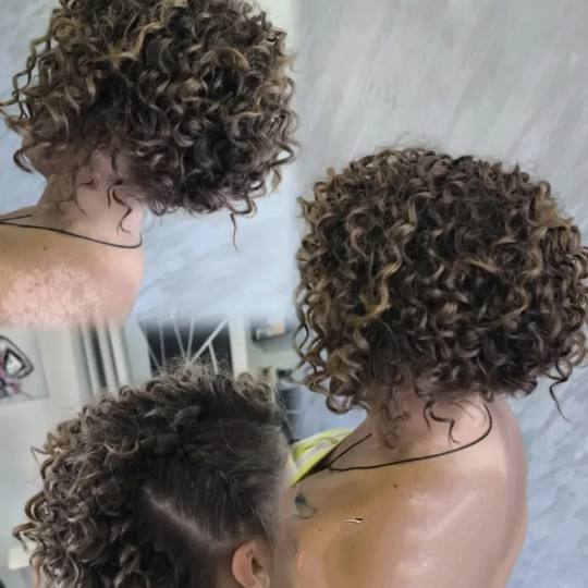 Studio lepote S #beograd Uvijanje, lokne i talasi Afro lokne - kosa srednje dužine