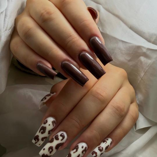 Boho Beauty #beograd Ojačavanje noktiju Ojačavanje noktiju gelom - L dužina