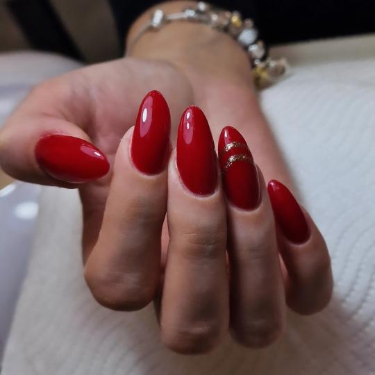 Studio lepote Cik Cak #beograd Izlivanje noktiju Izlivanje noktiju gelom - L dužina