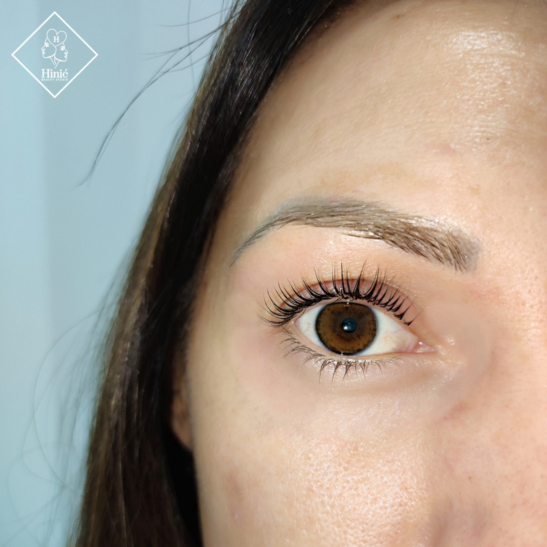 Hinić Beauty studio #beograd Trepavice Lash lift