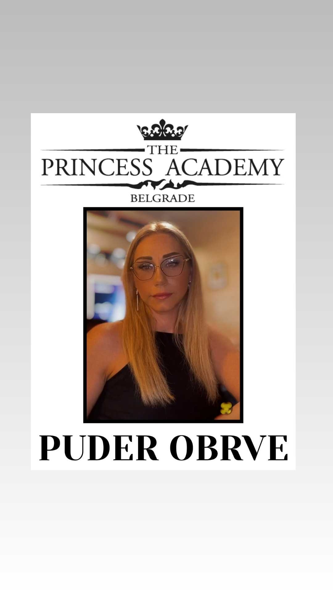 The Princess Academy #beograd Trajna šminka Puder obrve