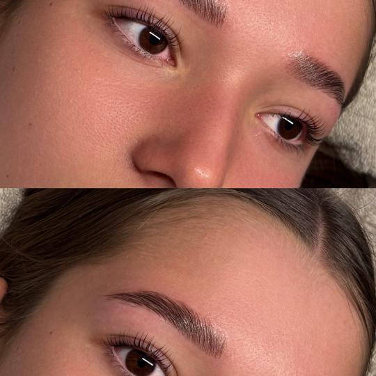 Aora #novisad Trepavice Combo lash + brow lift